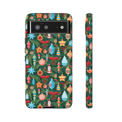 Christmas Tree Holiday-Themed Phone Case for iPhone, Samsung Galaxy and Google Pixel devices