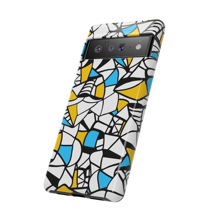 Abstract Graffiti: Tough Cases for iPhone, Galaxy and Pixel devices