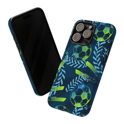 Football Grunge: Sporty Phone Case for iPhone, Samsung Galaxy and Google Pixel