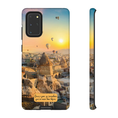 Cappadocia: Stunning travel-inspired phone case for iPhone, Samsung Galaxy and Pixel devices