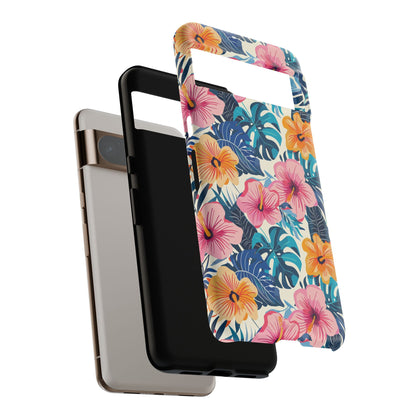 Hibiscus: Cute Floral Phone Case for iPhone, Samsung and Google Pixel