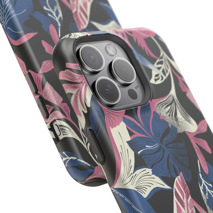 Tropique (MagSafe version): Palm & Fall Fusion Phone Case for iPhone