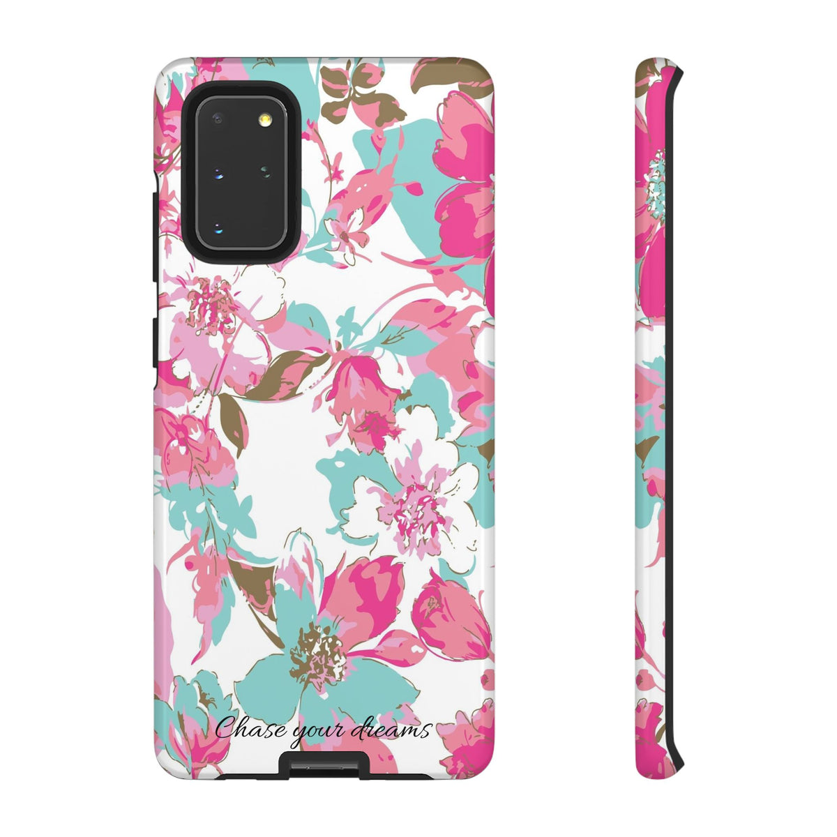 Chase your dreams: Artistic and elegant phone case for Apple iPhone, Samsung Galaxy and Pixel devices