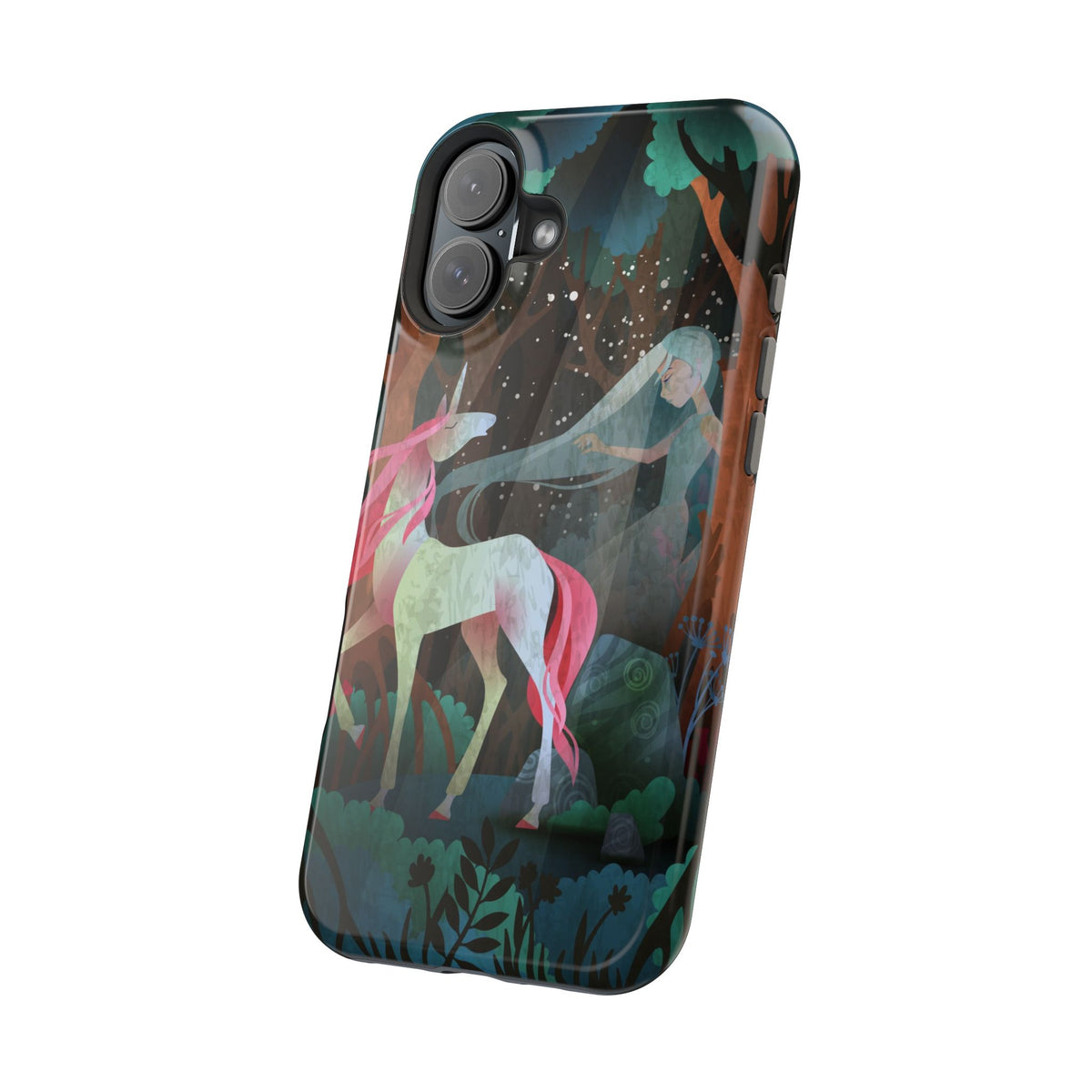 Fairy & Unicorn: Enchanted MagSafe Phone Case for iPhone
