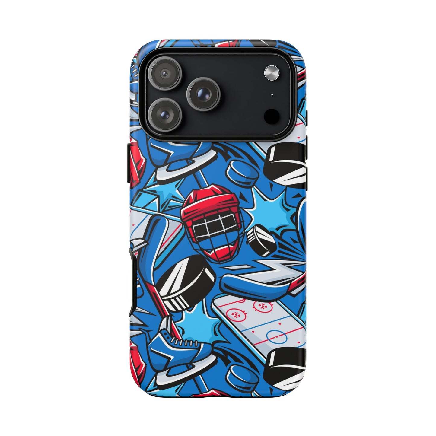 Ice Hockey PowerPlay: Sports-Inspired Phone Case for iPhone, Samsung Galaxy and Google Pixel devices