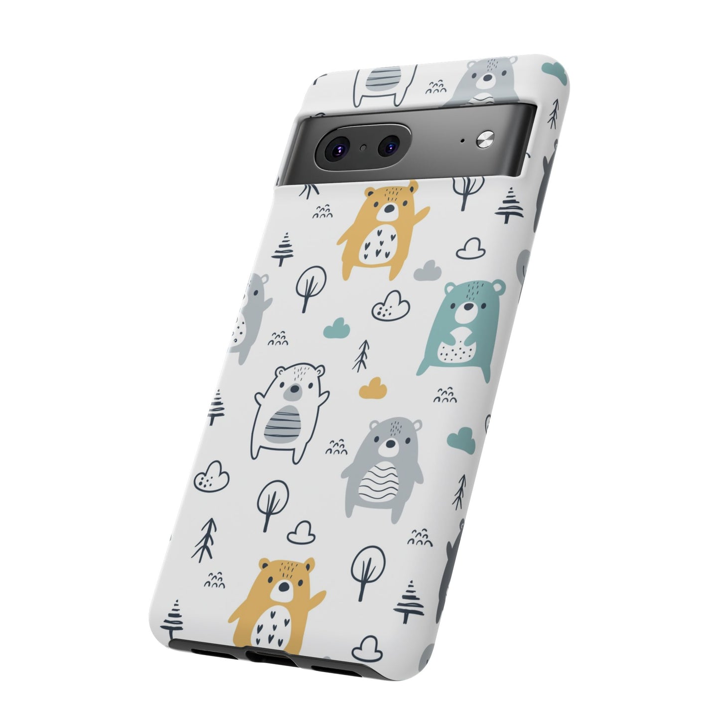 Bear Friends: Cute Phone Case for iPhone, Samsung Galaxy and Google Pixel devices