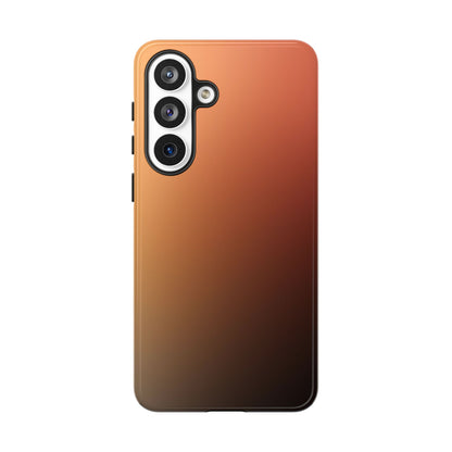 Midnight Peach: Luxury Phone Case for Samsung Galaxy Phones