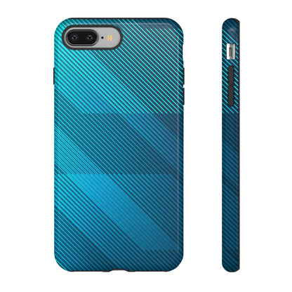 Blue Elegance: Tough Case for iPhone, Samsung Galaxy and Google Pixel devices