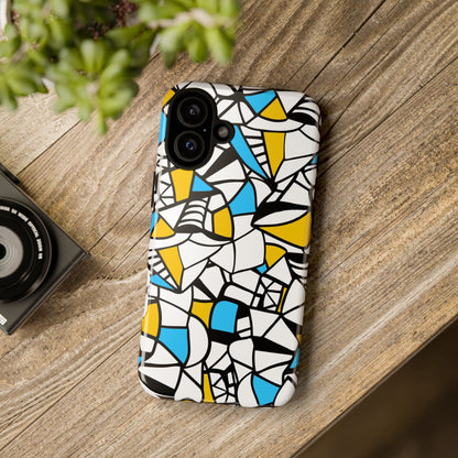 Abstract Graffiti: Stevige hoesjes voor iPhone, Galaxy en Pixel-apparaten