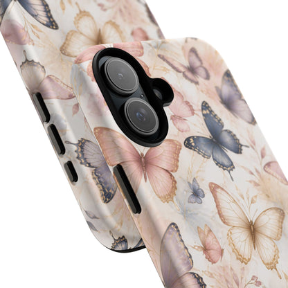 Butterfly Pastels Phone Case: Tough Case for iPhone and Samsung Galaxy devices