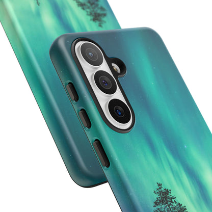 Show Them What You're Worth: Aurora Borealis-Inspired phone case for iPhone, Samsung Galaxy and Pixel devices