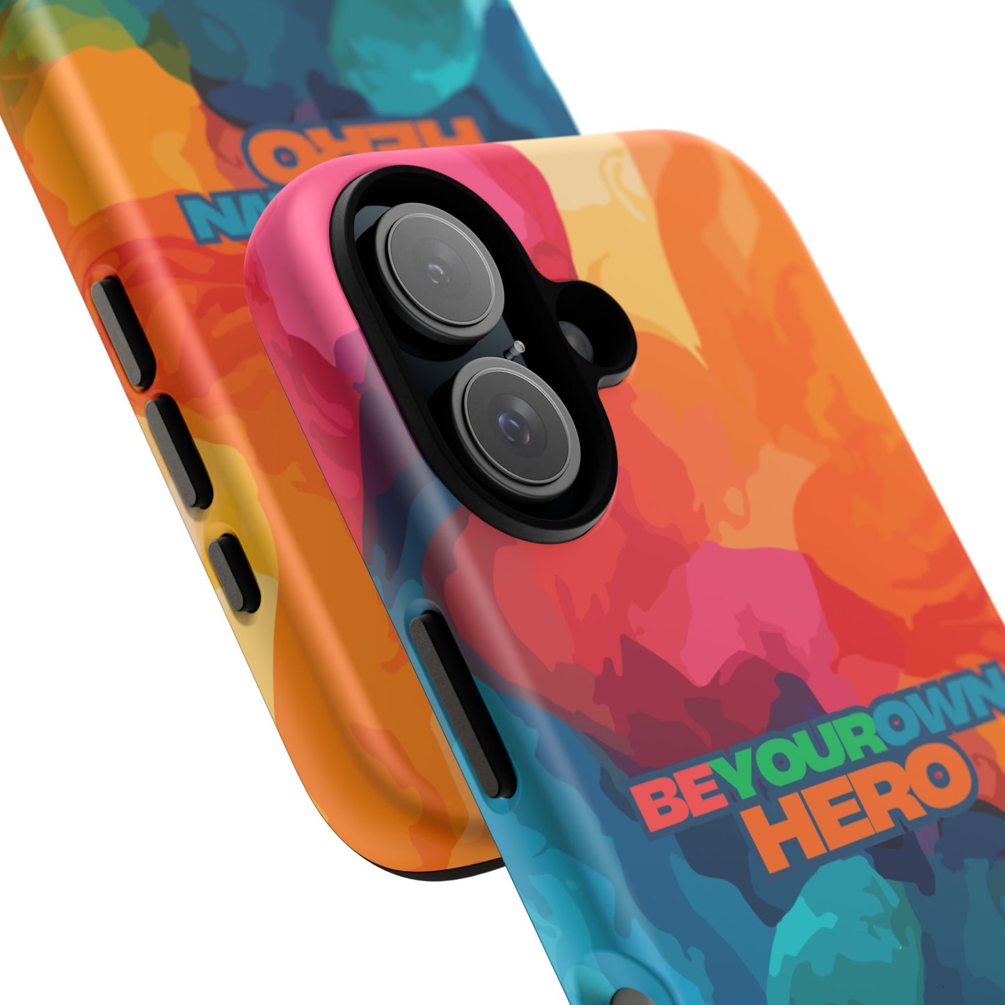 Be Your Own Hero: Inspiring Quote Phone Case for iPhone, Samsung Galaxy and Google Pixel
