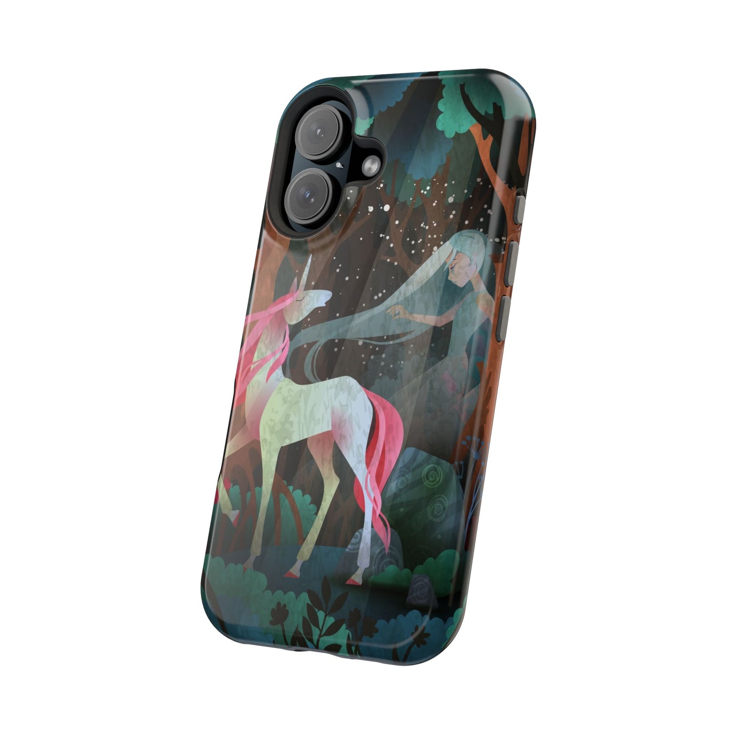 Fairy & Unicorn: Enchanted MagSafe Phone Case for iPhone