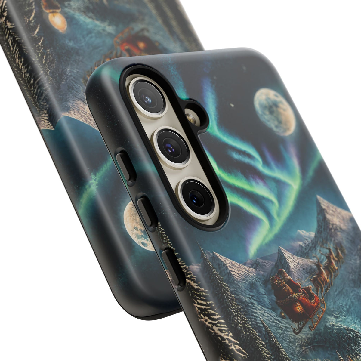 Santa Claus North Pole Adventure: Christmas Themed Phone Case for iPhone, Samsung Galaxy and Google Pixel devices