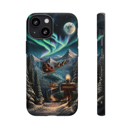 Santa Claus North Pole Adventure: Christmas Themed Phone Case for iPhone, Samsung Galaxy and Google Pixel devices