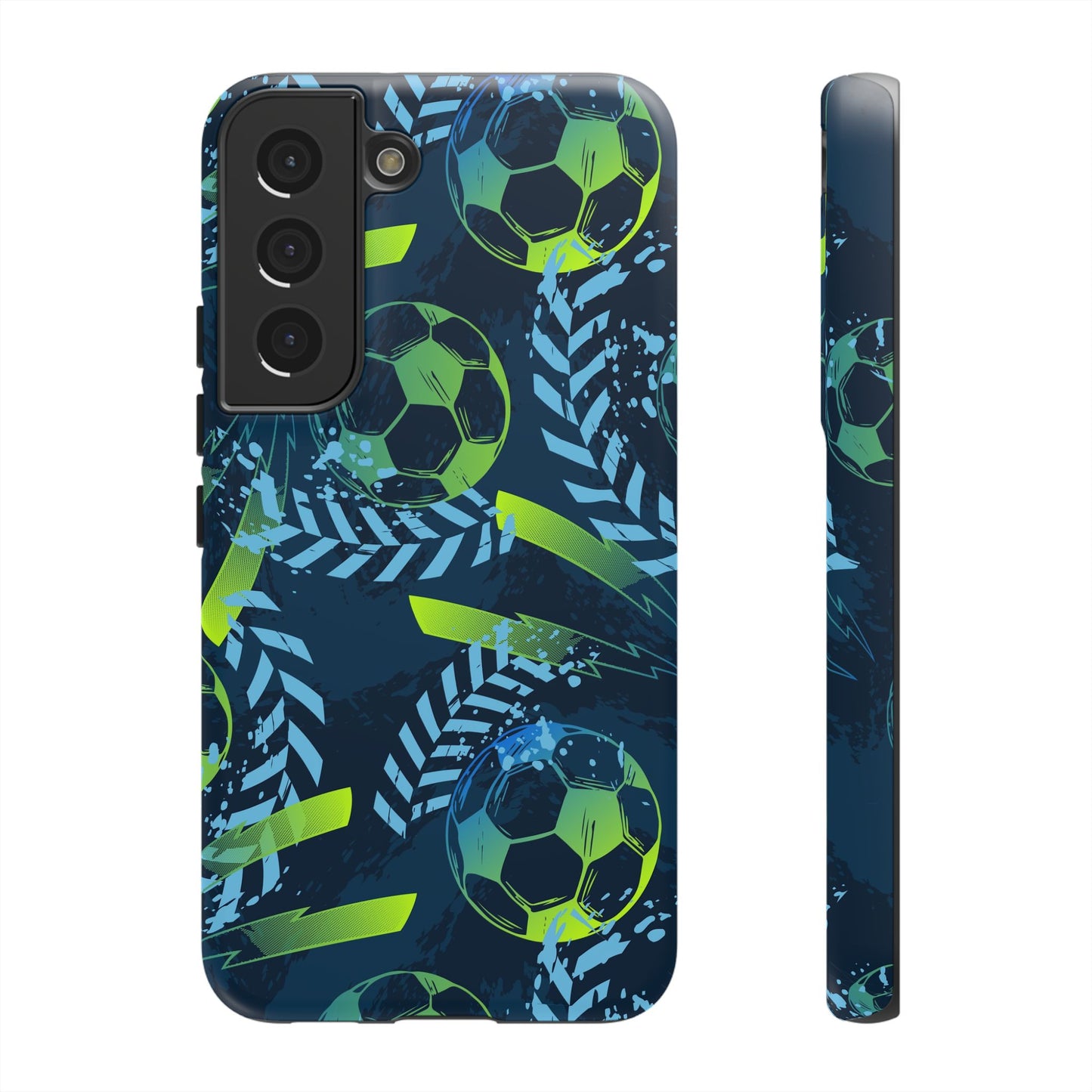 Football: Protective phone case for iPhone, Samsung Galaxy and Google Pixel phones