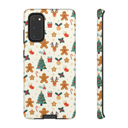 Gingerbread Holidays: Xmas-themed phone case for iPhone, Samsung and Google Pixel