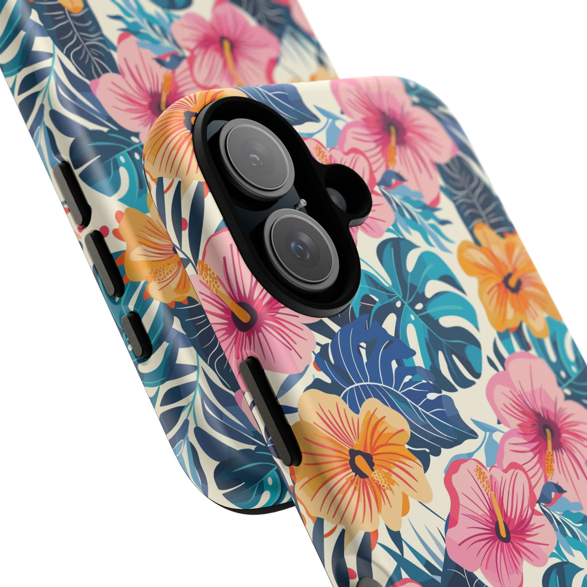 Hibiscus Bloom: Cute Floral Phone Case for iPhone, Samsung and Google Pixel