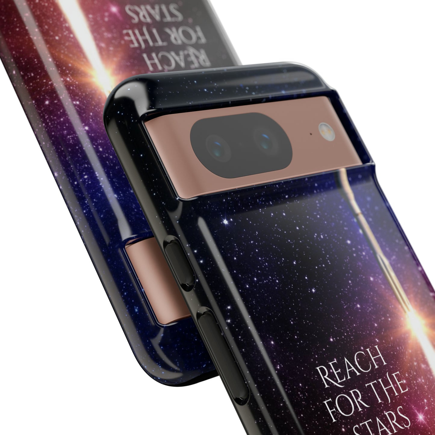 Reach for the stars: rocket illustrated phone case for iPhone, Samsung Galaxy and Pixel devices