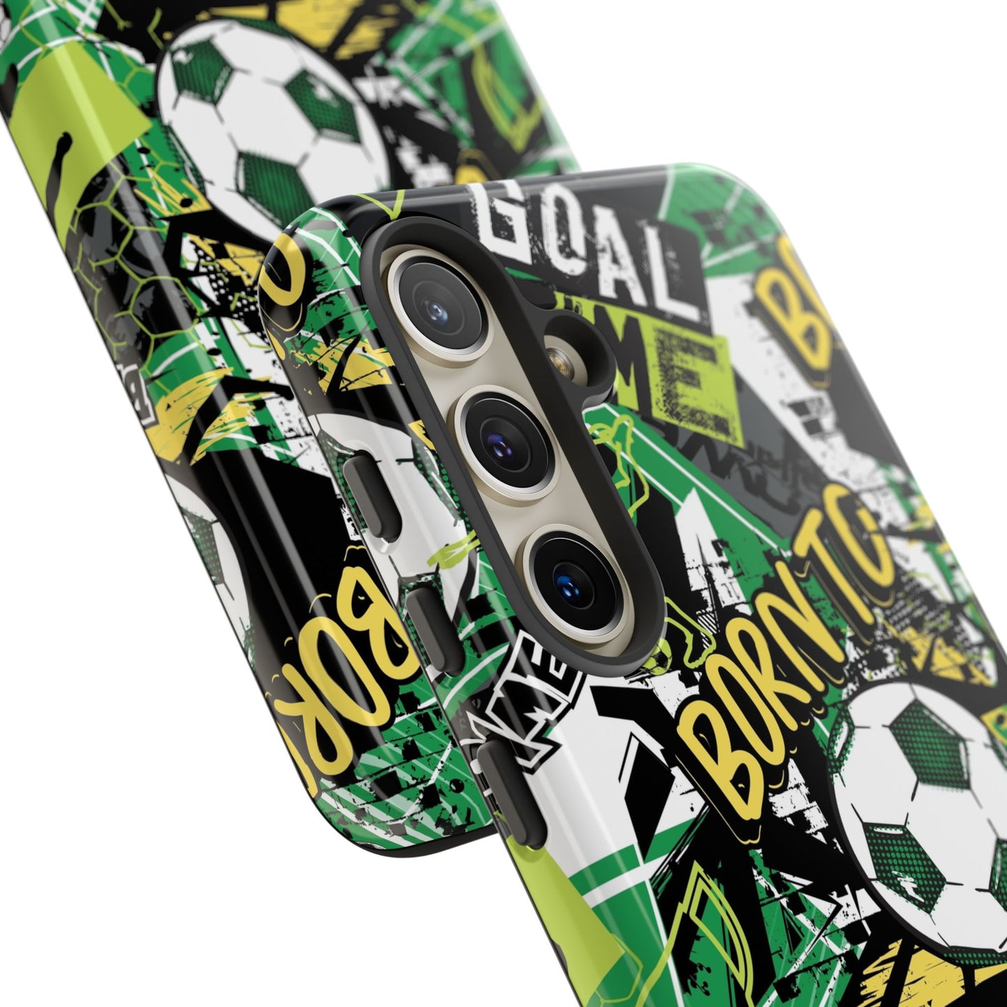 Born to Goal: Football-inspired phone case for iPhone and Samsung Galaxy