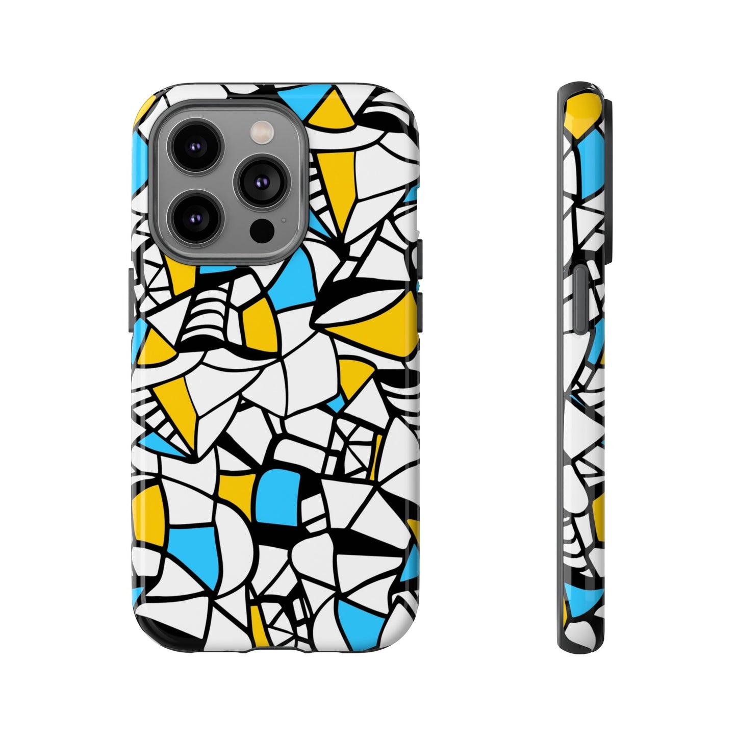 Abstract Graffiti: Tough Cases for iPhone, Galaxy and Pixel devices