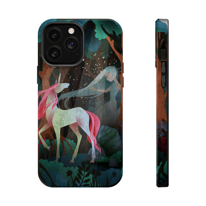 Fairy & Unicorn: Enchanted MagSafe Phone Case for iPhone