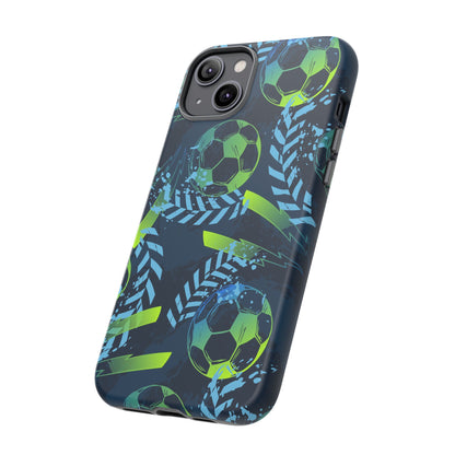 Football Grunge: Sporty Phone Case for iPhone, Samsung Galaxy and Google Pixel