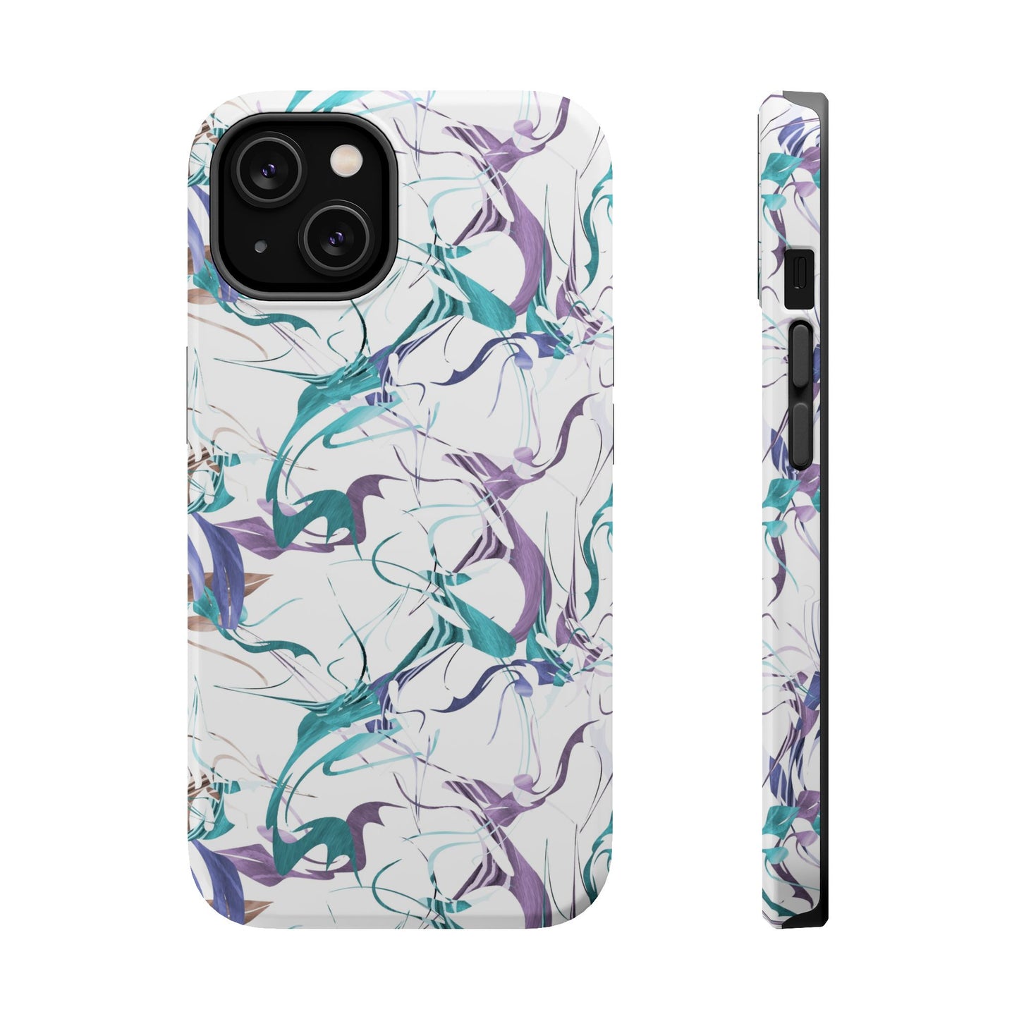 Vector (MagSafe version): Abstract Elegant Phone Case for iPhone, Samsung Galaxy and Google Pixel devices