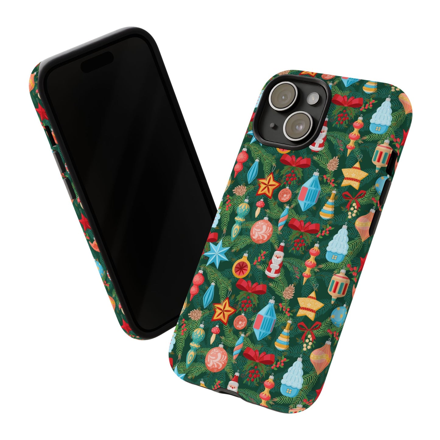 Christmas Tree Holiday-Themed Phone Case for iPhone, Samsung Galaxy and Google Pixel devices