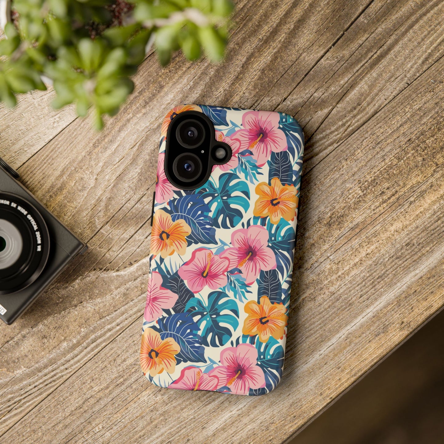 Hibiscus: Cute Floral Phone Case for iPhone, Samsung and Google Pixel