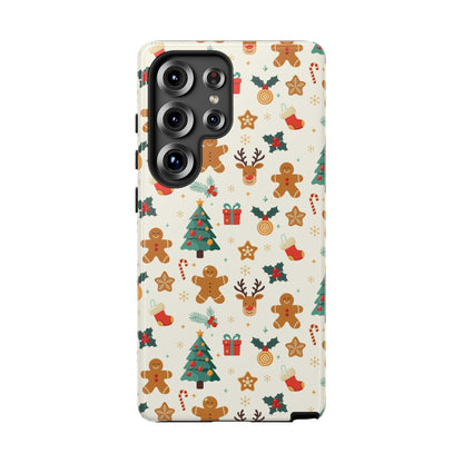 Gingerbread Holidays: Xmas-themed phone case for iPhone, Samsung and Google Pixel