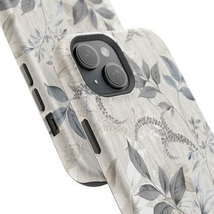 ラグジュアリーリーブス（MagSafeバージョン）：iPhone、Samsung Galaxy、Google Pixel用の芸術的なケース