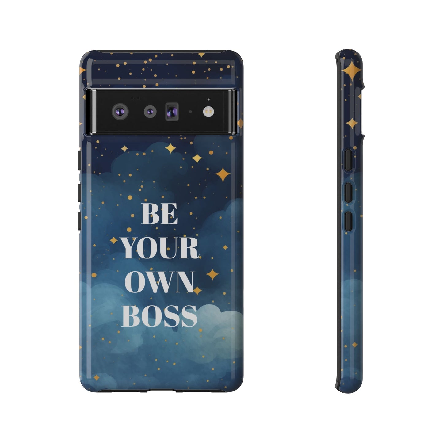 Be Your Own Boss: Inspiring Phone Case for iPhone, Samsung Galaxy and Google Pixel devices