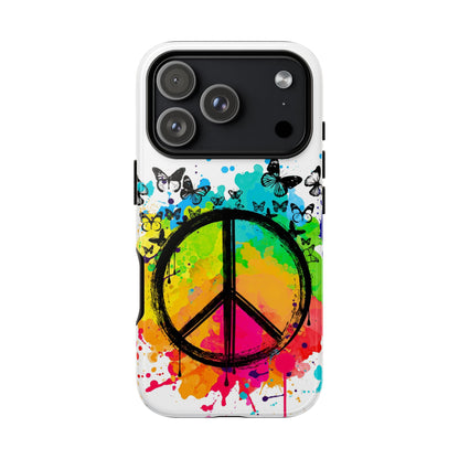 Peace Bloom: Inspiring Phone Case for iPhone and Samsung Galaxy
