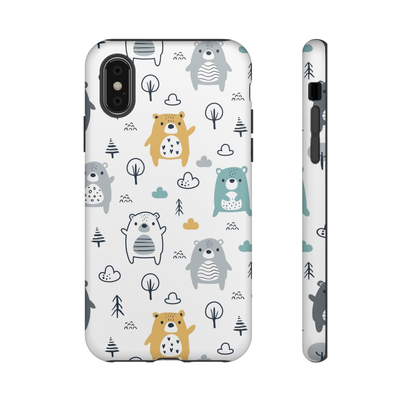 Bear Friends: Cute Phone Case for iPhone, Samsung Galaxy and Google Pixel devices