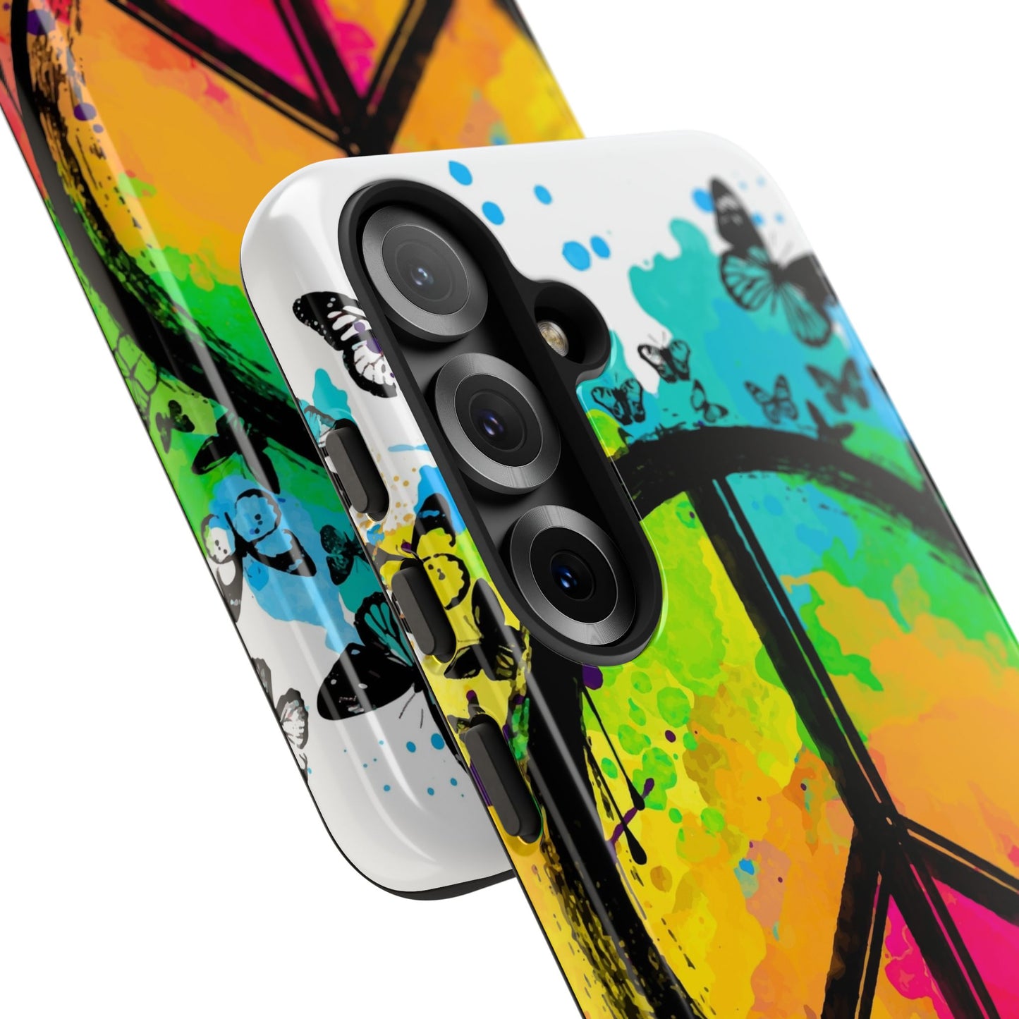 Peace Bloom: Inspiring Phone Case for iPhone and Samsung Galaxy