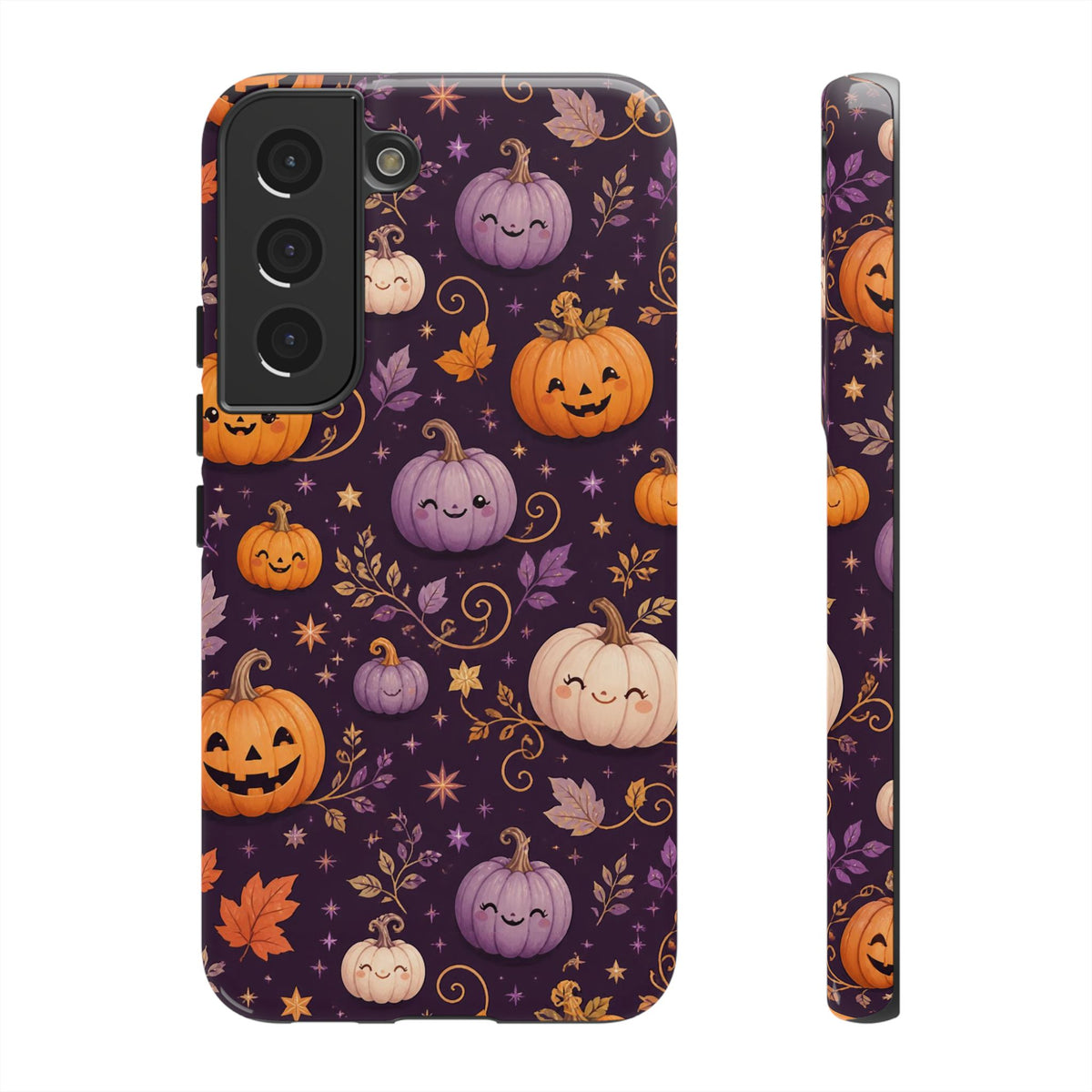 Pumpkin Patch Magic Case: Cute, Halloween Themed Phone Case for iPhone, Samsung Galaxy and Google Pixel devices.