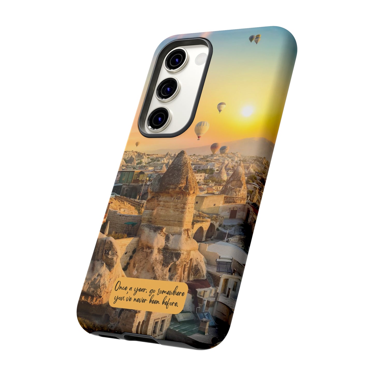 Cappadocia: Stunning travel-inspired phone case for iPhone, Samsung Galaxy and Pixel devices