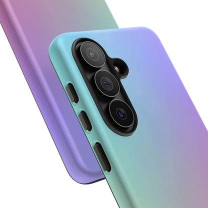 Cotton Candy: Quadcolor Pastel Gradient Tough Case for iPhone, Samsung Galaxy and Google Pixel devices