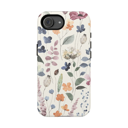 Floral Prints Phone Case for iPhone, Samsung Galaxy and Pixel devices