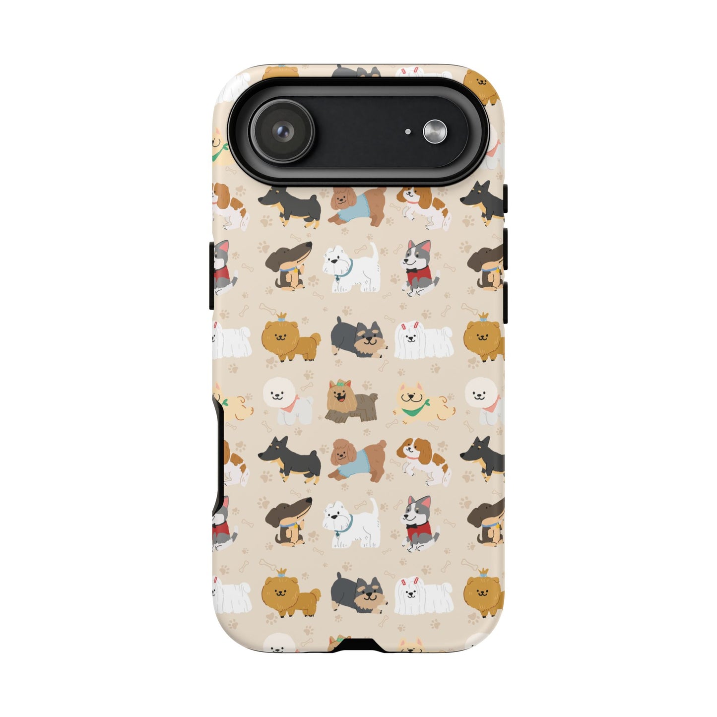 Cute Dogs: Tough Case for iPhone, Samsung Galaxy and Google Pixel devices