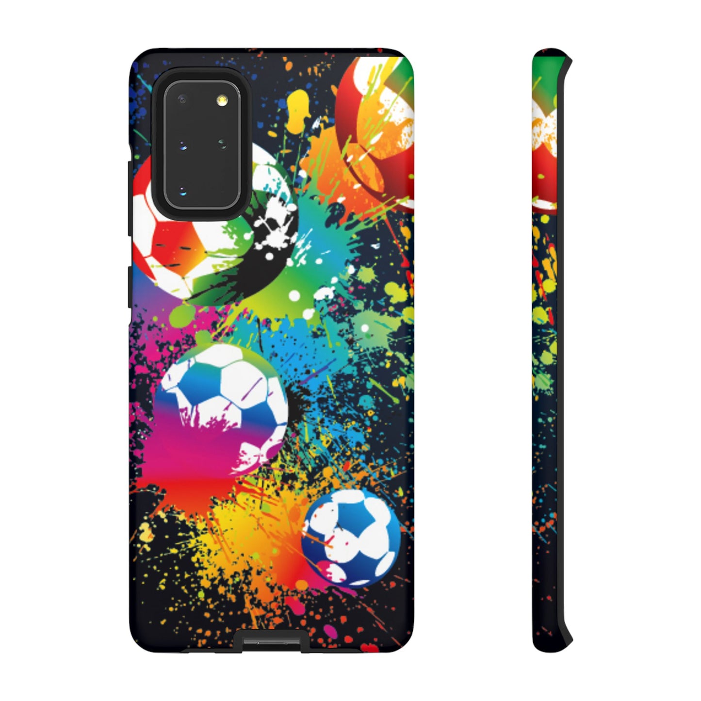 Footballer's Phone Case: Vibrant Case for iPhone, Samsung Galaxy and Google Pixel devices