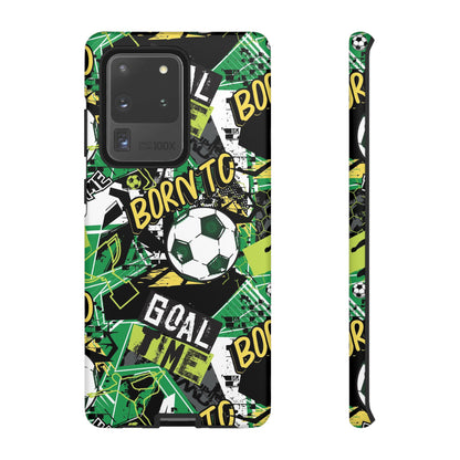 Born to Goal: Football-inspired phone case for iPhone and Samsung Galaxy