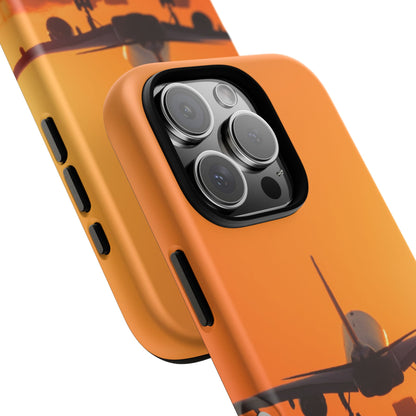 Runway Dreams Phone Case: "A mile of highway will take you a mile, but a mile of runway will take you anywhere" for iPhone, Samsung and Google Pixel