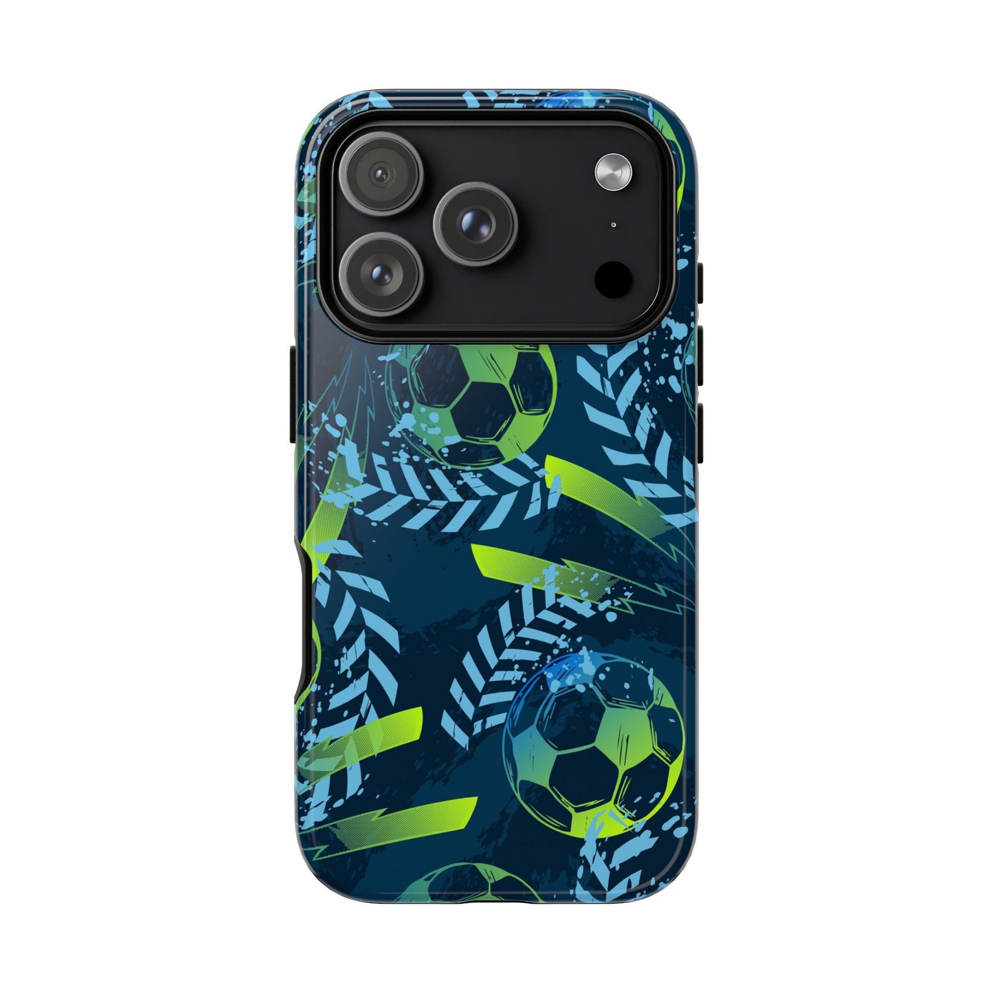 Football Grunge: Sporty Phone Case for iPhone, Samsung Galaxy and Google Pixel