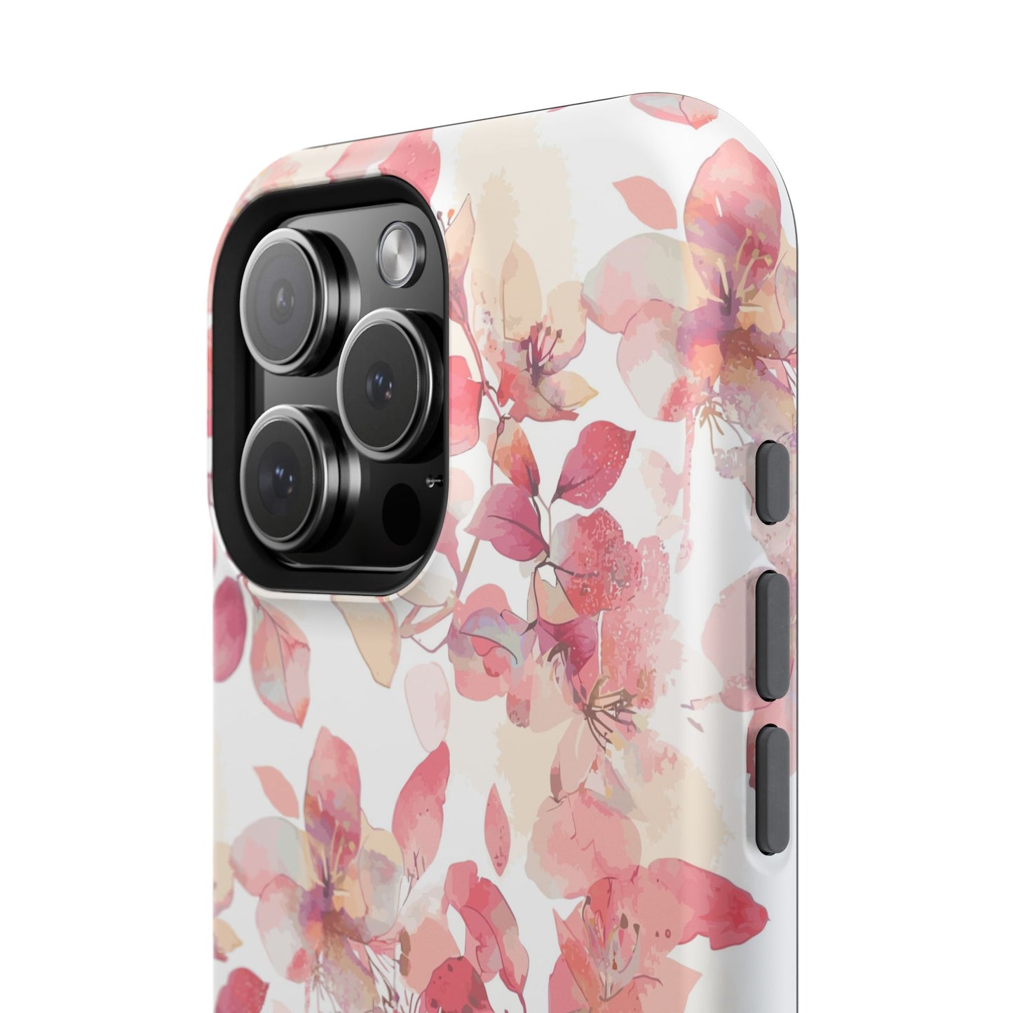 Watercolor Flowers: MagSafe case for iPhone