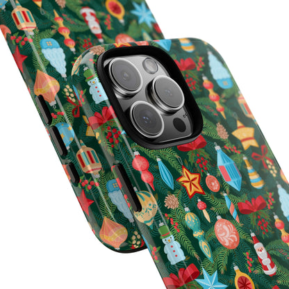 Christmas Tree Holiday-Themed Phone Case for iPhone, Samsung Galaxy and Google Pixel devices