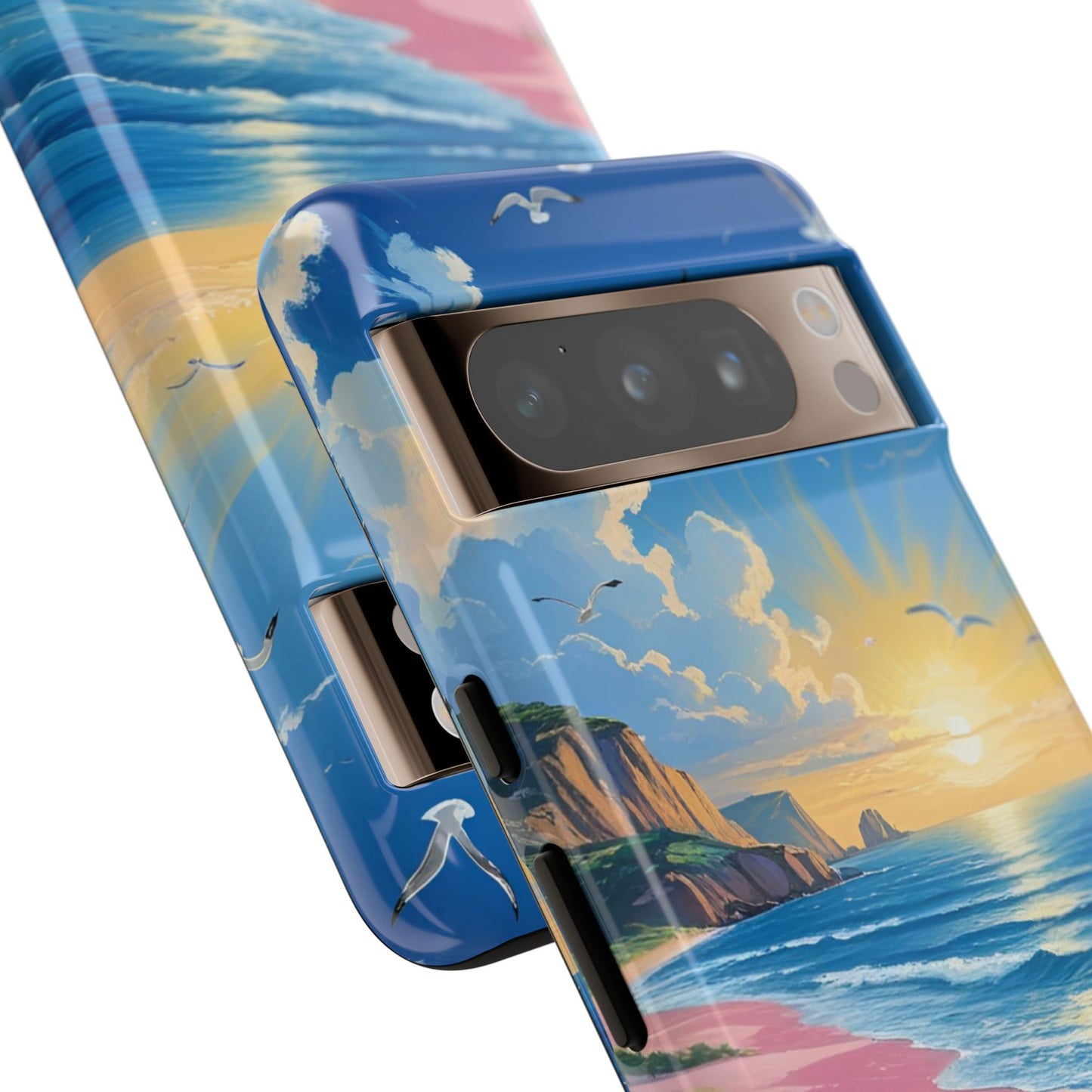 "If God is with us, who can be against us?": Inspiring phone case for iPhone, Samsung Galaxy and Google Pixel devices