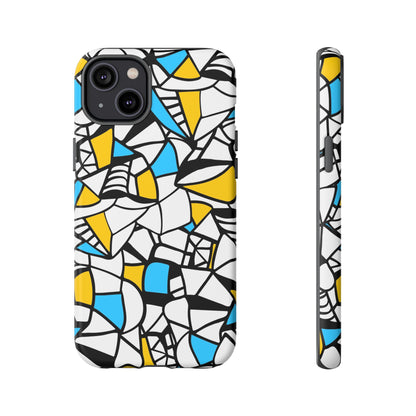 Abstract Graffiti: Tough Cases for iPhone, Galaxy and Pixel devices