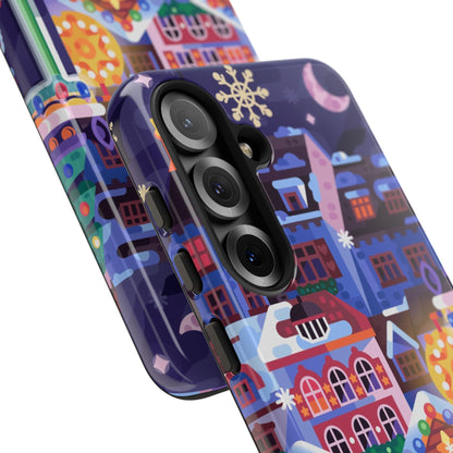 Christmas Fair in Old Town: Holiday-Themed case for iPhone, Samsung Galaxy and Google Pixel